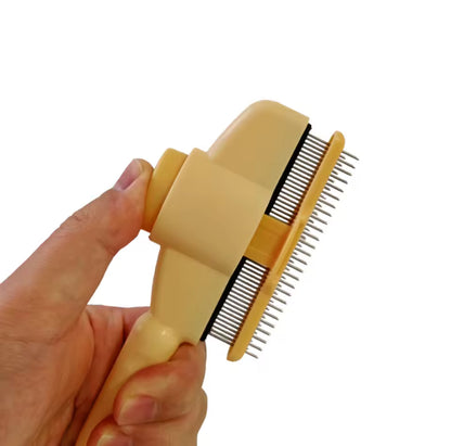 Peigne magique auto-nettoyant