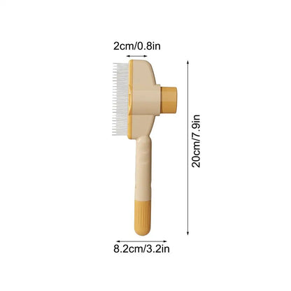 Peigne magique auto-nettoyant