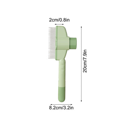 Peigne magique auto-nettoyant